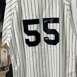 Hideki Matsui Signed Jersey With COA