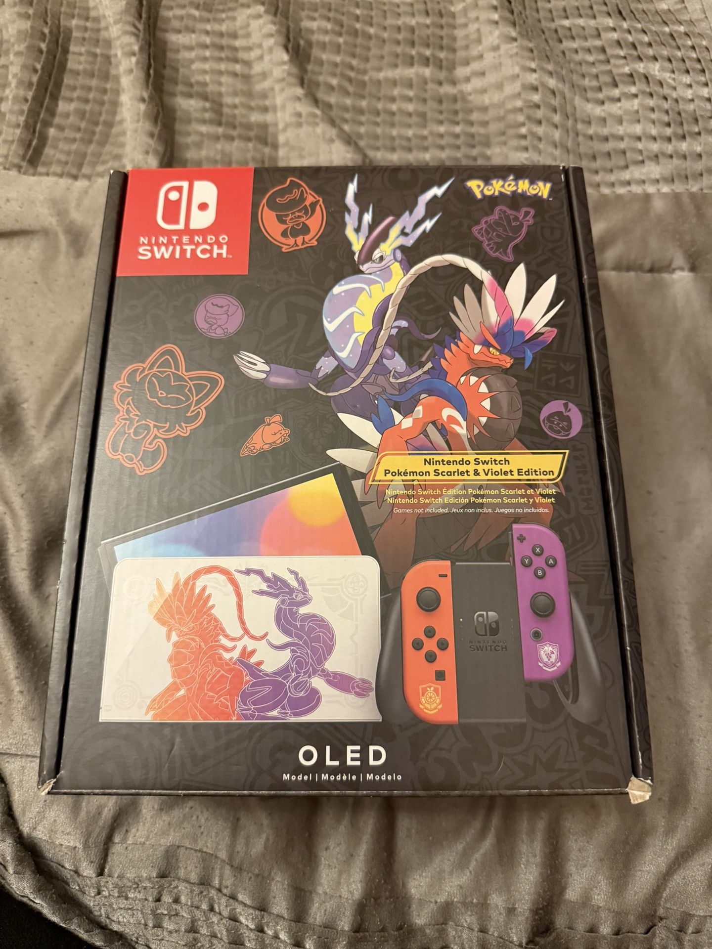 Nintendo Switch Oled Pokemon Edition Scarlet & Violet