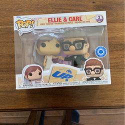 Ellie And Carl Funko Wedding 