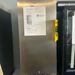 Edgestar 15inch Wide Kegerator Conversion Refrigerator With Forced Air Refrigerator In Stainless Steel 