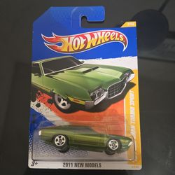 Hot Wheel 2011 '72 Ford Gran Torino Sport 2/50-new