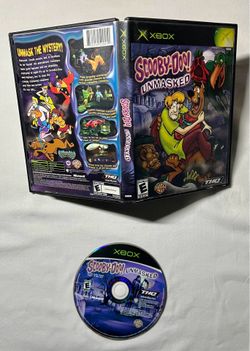 SCOOBY-DOO UNMASKED XBOX VIDEO GAME CIB COMPLETE