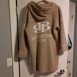 Beige Cardigan Alpaca Wool 