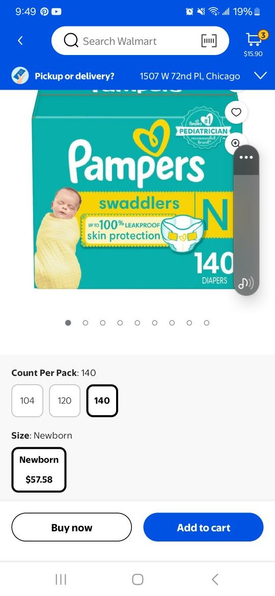 Newborn Diapers