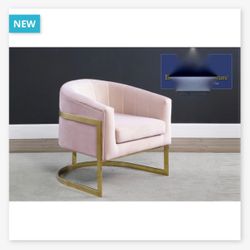 Velvet Accent Chair | NEW IN BOX