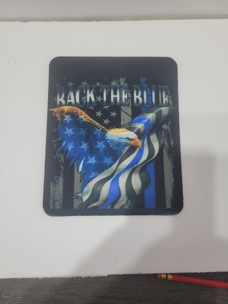 Mouse Pad Sublaminate Back The Blue Custom Made