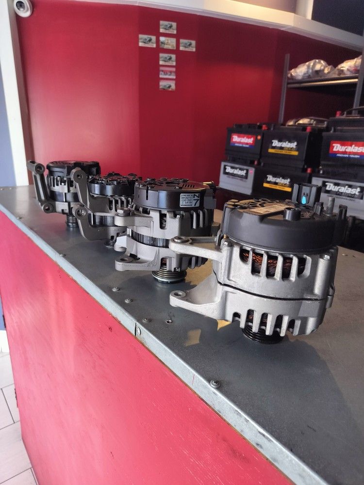 Starter's , Alternator's, AC Compressor , Batteries Nuevas Y Usadas De 100 Para Arriba