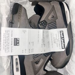 Air Jordan 4 Retro Cave Stone  Black Phantom