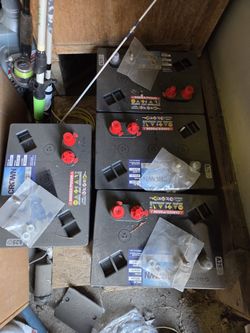 NEW Deep Cycle 6v Batteries