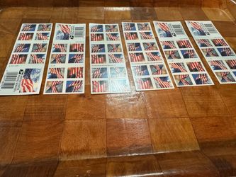 6, FOREVER STAMPS. 20 IN EACH
