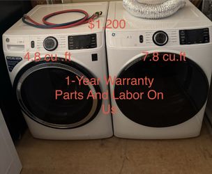 Ge Washer And Dryer