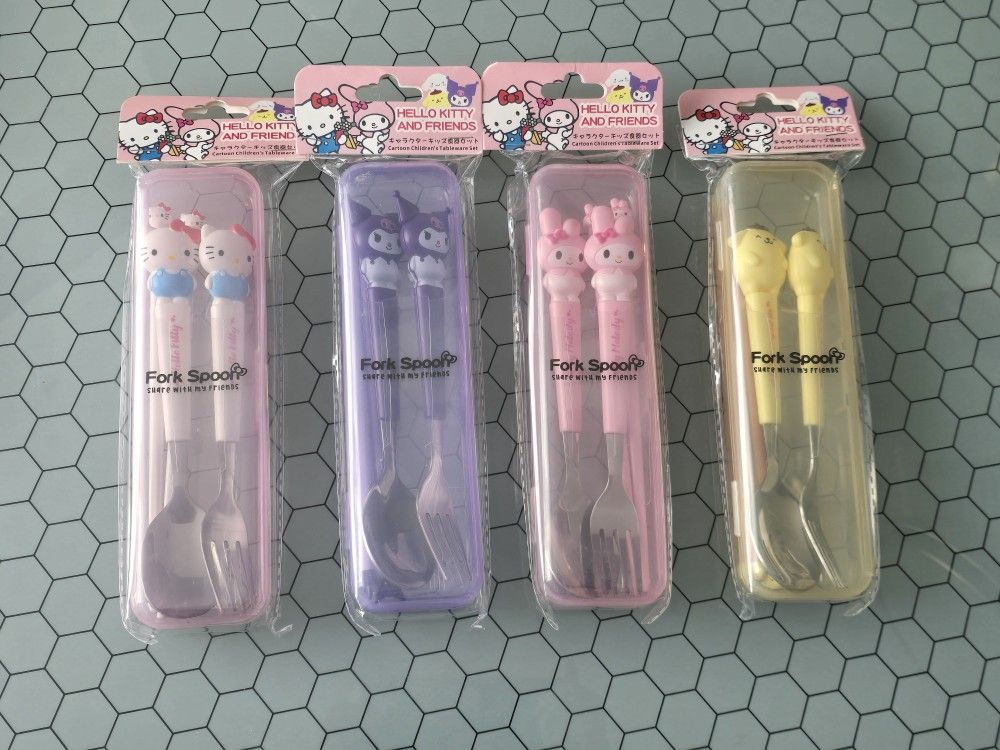 Fork, Spoon, & Chopstick Set
