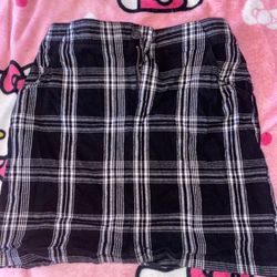 Cute Plaid Hollister Skirt