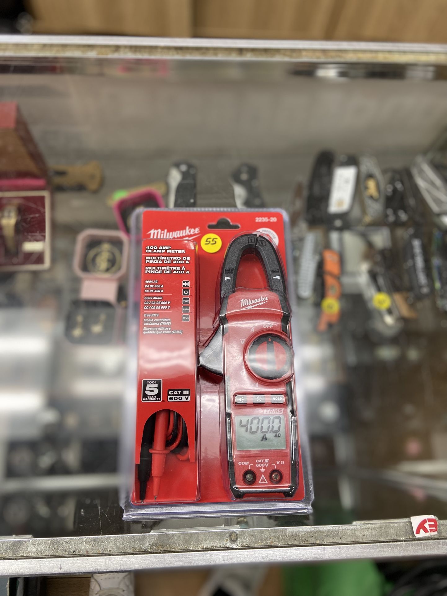 Milwaukee Clamp Meter 400A