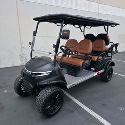 2026 Voyager Patriot 6-Passenger Lifted 72-Volt Lithium Street Legal LSV Golf Cart