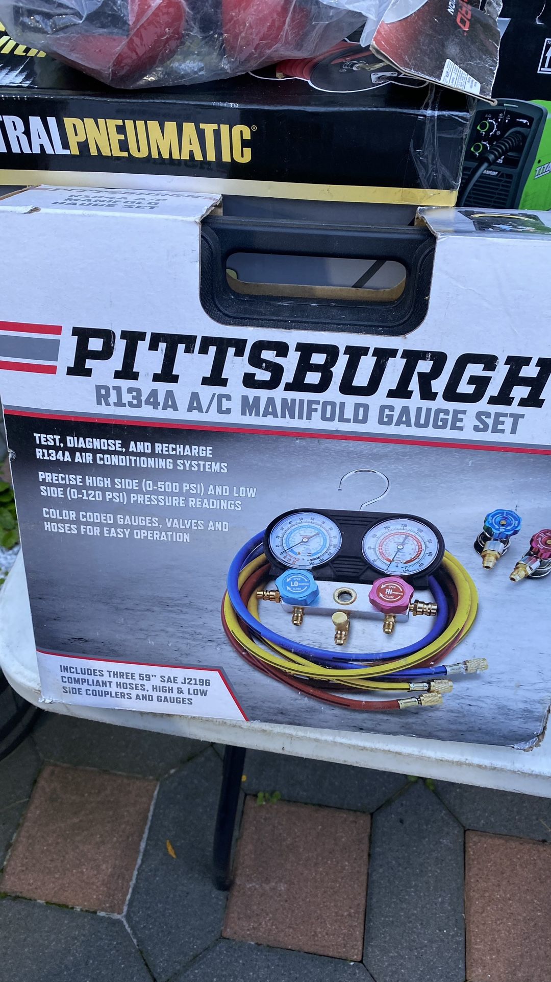 Pittsburgh Manifold Ac/ Gauge Set