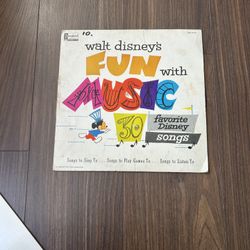 Walt Disney’s Fun With Music Vinyl