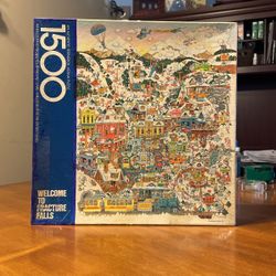 Springbok Fracture Falls 1500 Piece Puzzle