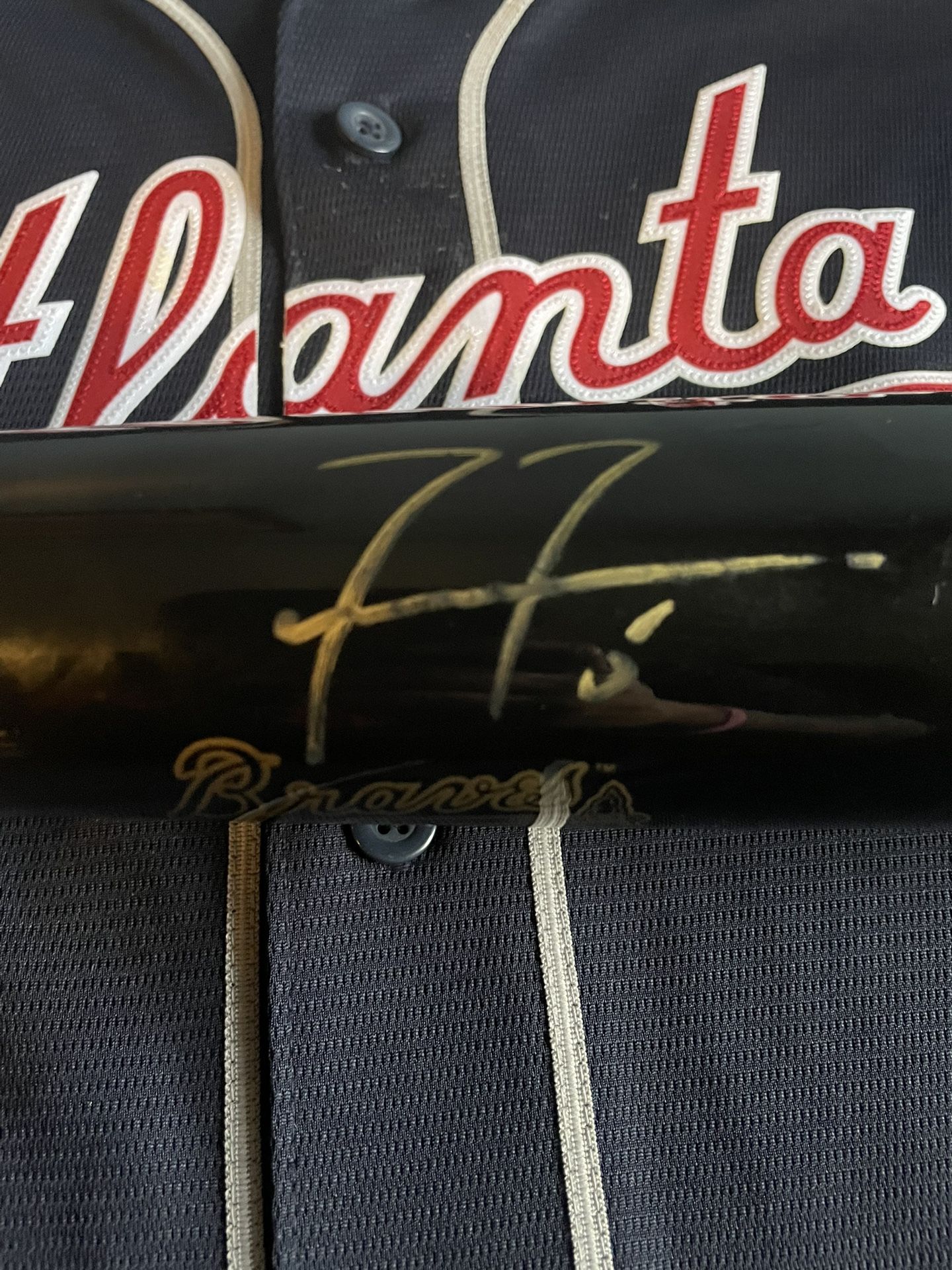 Freddie Freeman Signed Bat