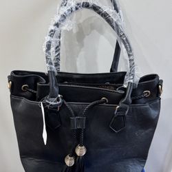 MKF New Black Tote Bag Purse 