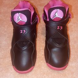 Nike Air Jordan 8 Retro Black/Popsicle PS Preschool Size 12C
