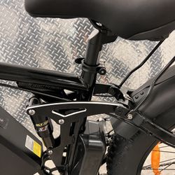 52V/2000/3000Watt Dual Motor AWD MTB Electric Mountain E-bike, 38mph, Fat Tire 26x4.0