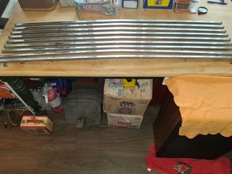 Tube chrome grill for trucks 50.00 cash only
