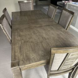 Dining Room Table And Chairs