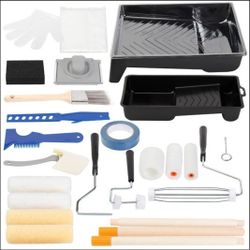 NEW 25 Piece Painting Tools Paint Roller DIY Home Improvement Supplies brushes sanding block
High quality and durable painting tools indoor / Outdoor 