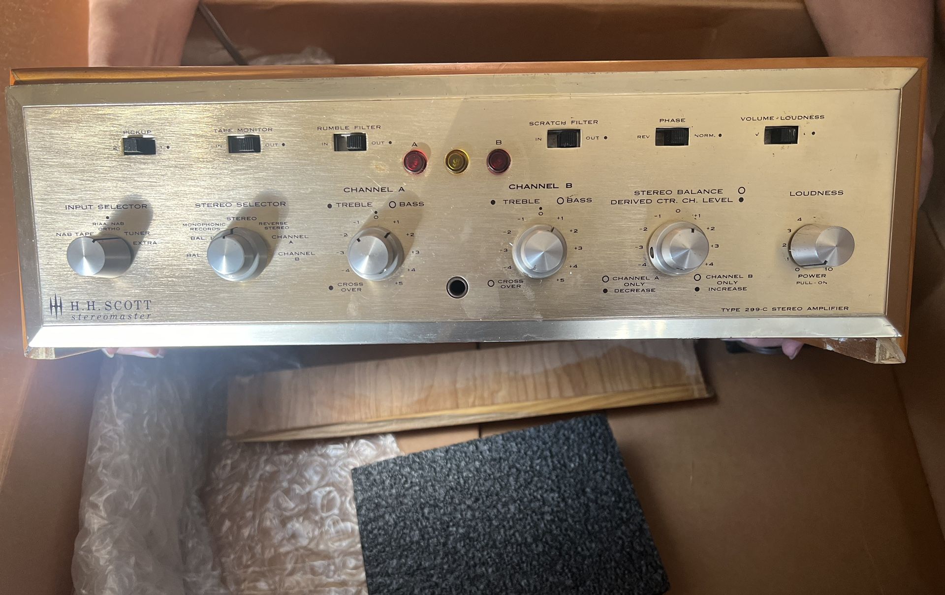 Scott Steromaster Amp And Receiver