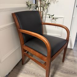 Modern Leather Accent Chairs (2-set) BENRHARDT / Desingn