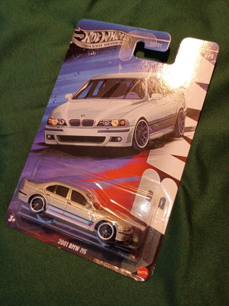 2001 BMW M5 Hot Wheels Silver Series