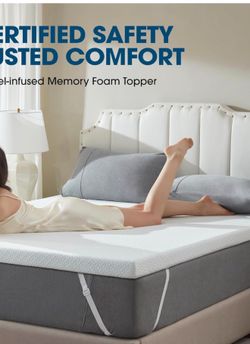 Mattress topper size twin 3” new $60