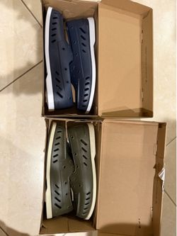NEW Sperry Top-Sider Float Boat Shoes – 2 Pairs (Navy & Olive) – Lightweight & Waterproof -Size 11M