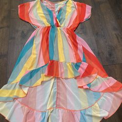 Women’s Striped Dress Size Medium #10