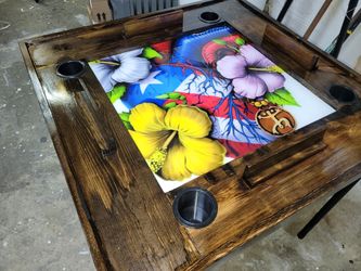 Domino Tables + Epoxt Framed Posters