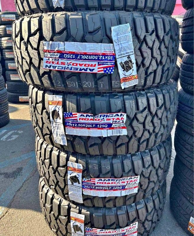 35×12.50r20 América Tire Nueva Con 50.000 Millas De Garantía