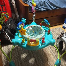 Baby Einstein Ocean Explorers Curiosity Cove 2-in-1 Educational Activity Jumper