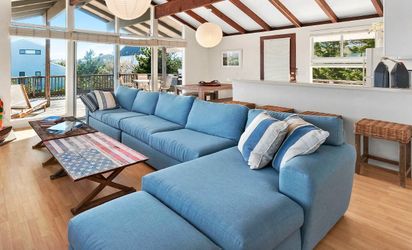 American Flag side coffee table