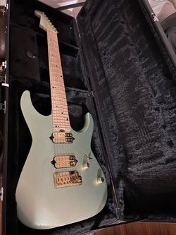 Charvel Angel Vivaldi DK24 Nova Sage Green 7 string Electric Guitar With brand new Hardcase