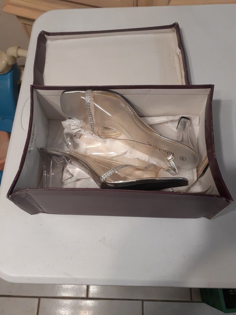 Fabulaire Clear High Heel Shoes  Shoes