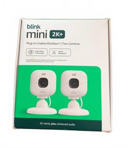 Blink Mini 2K+ Security Camera 2 Pack