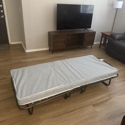 Portable Bed With Mattress 