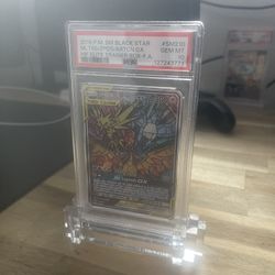 PSA 10 2019 Moltres & Articuno & Zapdos GX #SM210 