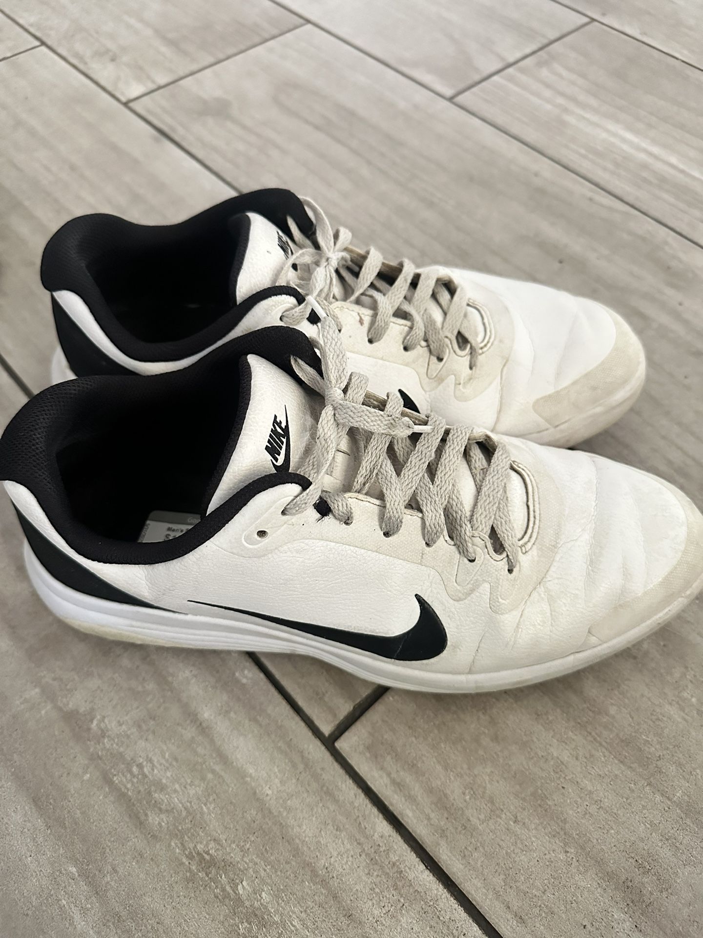 Nike 2020 Men's Infinity G Lace-Up Golf Shoes TM8 Black/White CT0535-101 US:12
