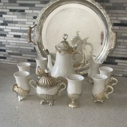 Tea Set with Tray