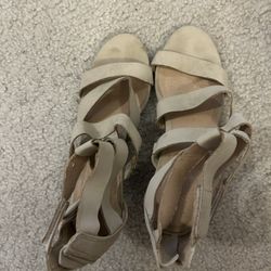 Beige Heels