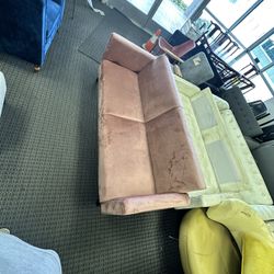 Convertible Futon Sofa Bed with Reclining Backrest