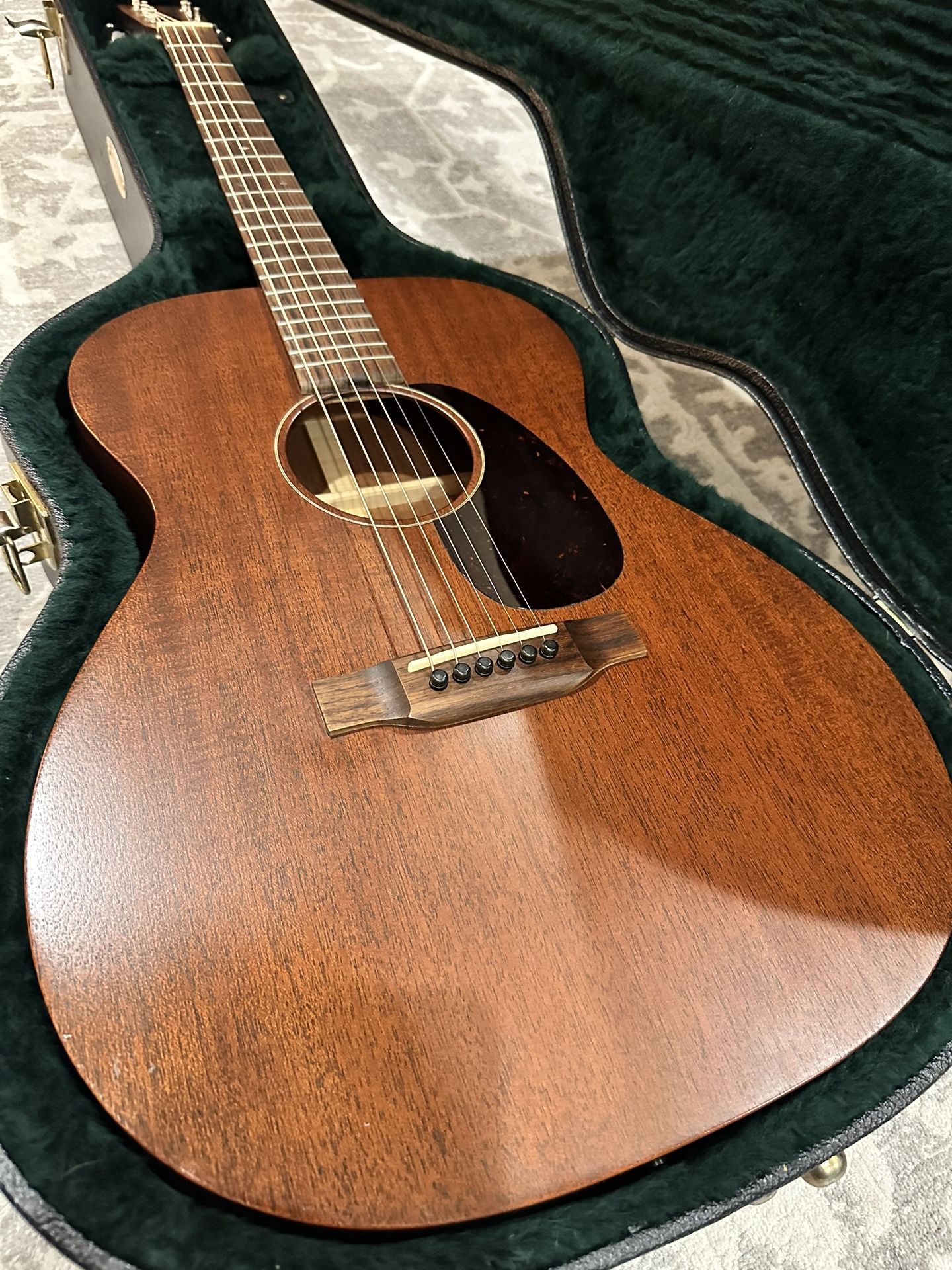 FS/FT 2017 Martin 000-15M Solid Mahogany Acoustic Guitar Made in USA with Original Hardshell Case
