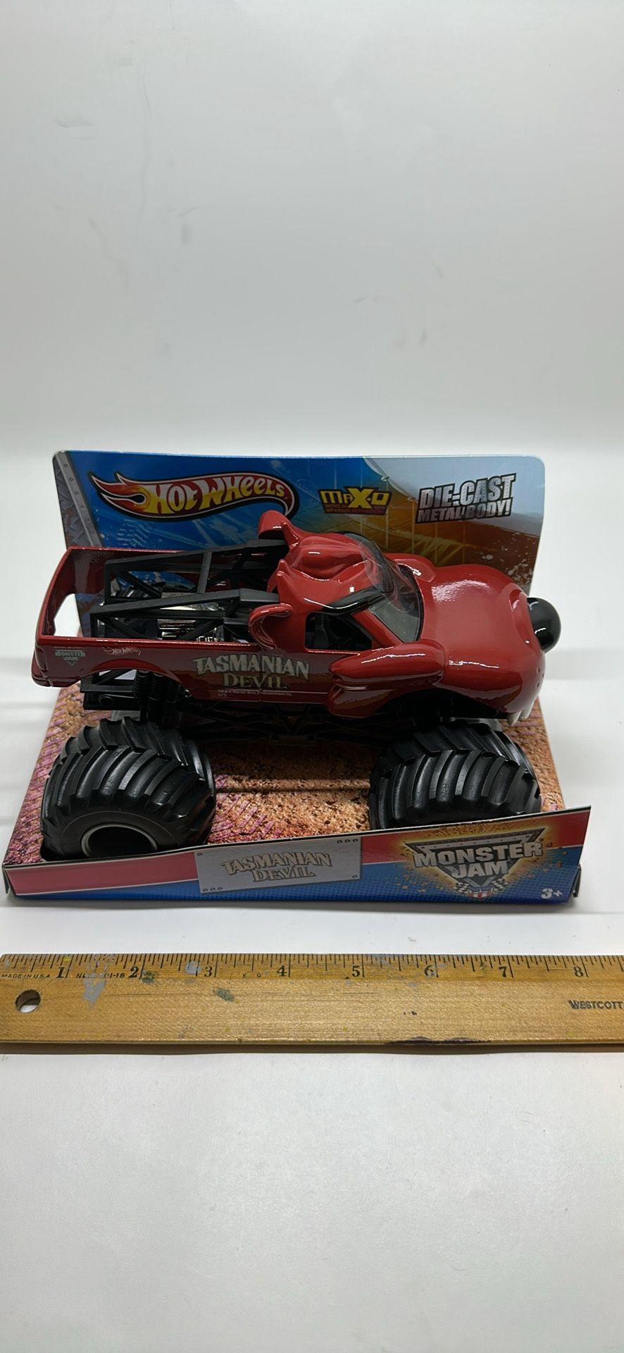 Hot Wheels Monster Jam Tasmanian Devil 1:24 Scale Truck Die-Cast Metal Car Toy